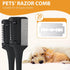 2 Pcs Razor Comb for Dogs Cats with 20 Pcs Extra Blades Pet Razor Comb 2 in 1 Trimming&Grooming, Dog Cat Brush that Cuts Hair, Hair Cutter Comb fo...