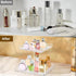 YAGELI Perfume Organizer Display Tray Acrylic Handmade Large Vanity Trays Makeup Storage Holder Bathroom Organizer Countertop for Table Cabinet Ki...