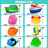 Mold Free Baby Bath Toys - Toy Boats No Hole Infant Toddler Bath Toy for Kids Age 1 2 3 4 Bathtub Water Pool Toys for Infants 6-12-18-24 Months Gi...