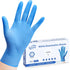 Disposable Nitrile Exam Gloves, 3-mil, Blue, Nitrile Gloves Disposable Latex Free, Medical Gloves, Cleaning Gloves, Food-Safe Rubber Gloves, Powde...