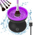 Electric Makeup Brush Cleaner- Catcan Make Up Brush Cleaner Machine for Portable Automatic USB Cosmetic Brush Cleaner Tools, Brush Cleaner Spinner...