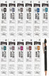 Sarasa Zebra Gel Ballpoint Pen Grand 0.5mm 11 Color Retractable Pen Refill Set RJF5 With Original Stylus Ballpoint Touch Pen......