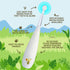 Jack N' Jill Tickle Tooth Sonic Electric Toothbrush with Replacement Head - Gentle Cleaning, Made for Tiny Teeth, LED Inspection Light, for Babies...