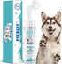 Dog Paw Cleaner, Portable Waterless Cleaning Shampoo for Dogs Foot Washer, Silicone Dogs Cat Foot Grooming Brush for Muddy Paws Rose Scent...