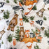 Woodland Baby Blankets for Unisex Boys Girls, Soft Nursery Minky Blankets with Double Layer Dotted Backing, Toddler Baby Crib Stroller Swaddle Sho...