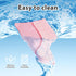 Pet Self-Cooling Dog Mat, Ice Silk Cooling Mat for Dogs, Washable, Portable (Pink, 28 * 39in)...