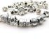 55pcs Assorted Alloy European Large Hole Beads Metal Spacer Charms Bead Assortments for DIY Crafts Bracelets Necklaces Jewelry Making (M190)...