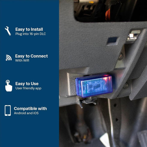 MMOBIEL OBD2 Scanner Bluetooth - Car Scanner Compatible with iOS, iPhone, iPad and Android – OBD2 Reader Car Diagnostic Tool Wireless OBD Car Code...