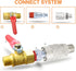 GASHER 1/4-Inch NPT Male Industrial Air Plug, Pneumatic Plugs 300PSI (10-Pack)...