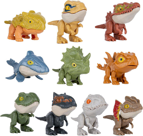 Biting Fingers Dinosaurs Puppets, Jurassic World Dinosaur Toys, Dinosaurs Action Figures Collectibles for 3 4 5 6 7 8 Boys Kids...