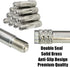 Valve Stem Extenders,4CM Valve Stem Extensions Caps High Pressure Inflate/Flow Through Valve Stem Caps Tire Caps for High Pressure Cars, Trucks, T...