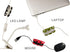 Cord Wrap Keeper and Organizer Earbud Holder Small Cable Winder Manager Shortener. Cables and Strings in Order in Your Pocket, Bag or Backpack, Dr...