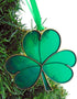Irish Christmas Ornament Shamrock Symbol of Ireland Tree Decoration, 3 7/8 Inch...