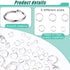 Jump Rings for Jewelry Making Kit, 1500pcs Jewelry Repair Kit for Necklace Bracelet, Lobster Clasps and Closures Repair Supplies Kit with Pliers T...