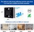 100 Set Cable Zip Tie Self Adhesive Mounts Kit with 6" Zip Ties, 3/4" Wire Holders Squares, Screws - Sticky Wire Fasteners Cable Clips Management ...