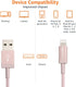 Amazon Basics 2-Pack USB-A to Lightning Charger Cable, Nylon Braided Cord, MFi Certified Charger for Apple iPhone 14 13 12 11 X Xs Pro, Pro Max, P...