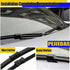 3 Wiper Blades for Volkswagen Tiguan 2007-2017, Front Wiper Blades + Rear Wiper Blades, OE Original Style (24" + 21" + 13" - Pack of 3)...