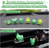 Cute Frog Car Interior Decoration Car Dashboard Ornament Rearview Mirror Accessories Funny Things Gift 12Pcs...