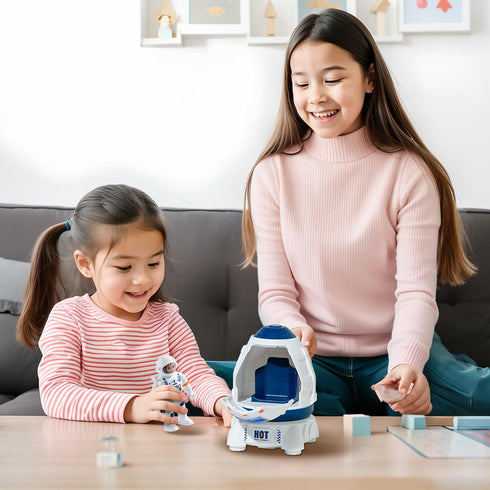 Space Capsule Toys for Kids- Space Toys for Kids with Lights and Sound - Astronaut Toys, Fun Toy for Any Outer Space Adventure, Outer Space Toys G...