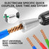 Wire Twister Tool for Drill, Drill Wire Twister Wire Connector Wire Twisting Tool, Wire Nut Twister for Electrical Power Drill, Cable Quick Stripp...