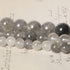 35pcs 10mm Natural Stone Beads Greystone Crystal Beads Energy Crystal Power Gemstone for Jewelry Making, DIY Bracelet Necklace...
