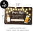 Your Main Event Prints Baby Brewing Beer Bottle Baby Shower Diaper Raffle Card - Neutral Diaper Raffle Ticket - 50 Count - 3.5" x 2"...