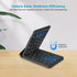 Foldable Bluetooth Folding Keyboard No-Gaps with Magnetic Lock, Whisper-Quiet Typing and Assisted Opening Hinge, Easy-Switch up to 3 Devices, KF65...