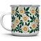 Floral Daisy Enamel Camping Coffee Mug, Nature Flowers Botanical Gift Cup for Friend Coworker Women Mom Daughter (12oz)...