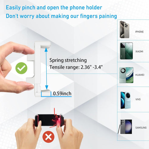Extendtable Selfie Stick Tripod for Gopro & Cell Phone & Camera, Mini Tripod with Gopro Adapter & Phone Holder, Portable Vlog Travel Selfie Phone ...