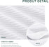 Hokway Couch Cushion Covers Stretch Cushion Covers Sofa Seat Cushion Slipcover Cushion Protector(White, Medium)...