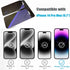 2 Pack Compatible with iPhone 14 Pro Max Privacy Screen Protector, Anti-Spy Anti-Blue Light Eye Protection Tempered Glass Film 6.7'', Scratch Resi...