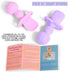 OMASA Silicone Baby Spoons Baby Led Weaning 6+ Months - First Stage Baby Self Feeding Supplies - Infant Toddler Utensils - Self Feeding Tips Handb...