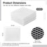 4 Pcs Rice Net, 43.3"×39.4" Sushi Rice Cooking Net, Non-Stick Fine Mesh Rice Cooker Napkins, Tetoron Rice Nets, Cooking Steam Cloths for Homes, Re...