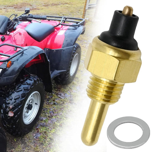 Motorcycle Oil Temperature Sensor 37750-HC4-751 Compatible with Honda Motorcycle Parts Replacement Thermostat Oil Temperature Temperature Sensor...