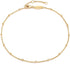 VACRONA Gold Anklets for Women 14K Gold Plated Boho Beach Beaded Chain Anklet Dainty Turquoises Evil Eye Ankle Bracelet Adjustable Chain Anklet Fo...