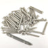 Wood Screws Assortment Fasteners Kit M4,60Pcs,410 Stainless Steel,Round Head, Philips Drive, Self Tapping,Assorted Drywall Screw,Give Away Driver ...