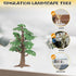 Toyvian Model Trees Cypress Miniature Artificial Tree Fake Plants Train Trees for Sand Table Models Scene Decoration 1PC Size L...