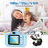 Kids Camera, Kids Selfie Camera with Unicorn Silicone Cover, Digital Camera with Photo Stickers and Puzzle Games, Boys and Girls Gifts, with 32GB ...