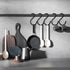 3 Inch 12 Pack Small S Hooks,Heavy Duty S Hooks for Hanging Plants,Vinyl Coated Non Slip S Hooks ,Black S Hooks Pot Rack Closet Hooks for Hanging ...
