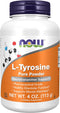 NOW Supplements, L-Tyrosine Powder, Free-Form, Neurotransmitter Support*, Amino Acid, 4-Ounce...