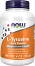 NOW Supplements, L-Tyrosine Powder, Free-Form, Neurotransmitter Support*, Amino Acid, 4-Ounce...