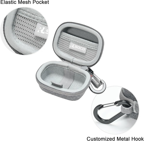 RLSOCO Hard Case for Sony WF-1000XM5 The Best Truly Wireless Bluetooth Noise Canceling Earbuds Headphones (Grey)...