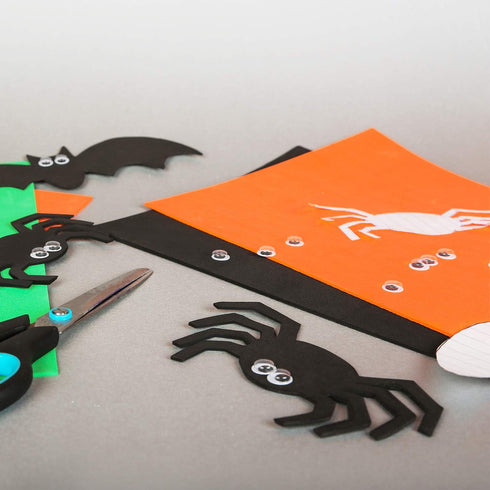 12 Pieces Halloween Felt Fabric Sheets Orange and Black Craft Felt Fabric Sheets for Halloween DIY Craft Sewing Patchwork Decorations, 11.8 x 8.3 ...