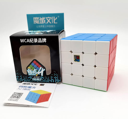 BroMoCube Moyu MeiLong 4x4 Speed Cube MFJS Stickerless 4x4x4 Puzzle Cube Educational Toys Magic Cube...