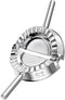 Best Utensils Stainless Steel Ravioli Mould Pierogi Dumpling Maker Wrapper Pastry Dough Cutter Kitchen Accessories (M: 4 inch)...