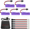 5PCS 3.7V 1000mAh Lipo Battery With 5-IN-1 Charger RC Toy Car Battery SM-2P Plug For TB202 TB201 TM201 TM202 TC141 DE35 DE38 DE40 DE50 RC Cars,Tru...