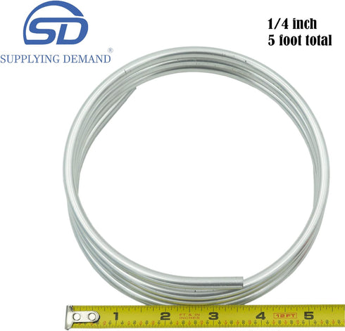 Supplying Demand 11-293 Pilot Burner 5 Feet Long 1/4 Inch Aluminum Tubing with Fittings
