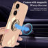 Compatible for Oneplus Nord N20 5g Case Ring Holder Magnet Silicone, Oneplus N20 5g Case Thin Phone Case Aesthetic Black 360° Rotatable Metal Stan...