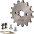 GOOFIT 17mm Sprocket Front for 50cc 70cc 110cc 125cc 140cc Engine Motorcycle Go Kart ATV Buggie Dirt bike(420-15T)...