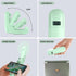 FADACHY Portable Fan Rechargeable,Mini Personal Fan, Handheld Battery Operated Fan,LED Display 14-18 Working Hours 3 IN 1 Folding Hand Fan, Small ...